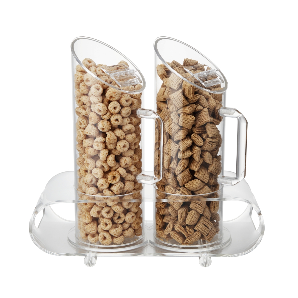 Acrylic Cereal Dispenser - 1.0L x 2
