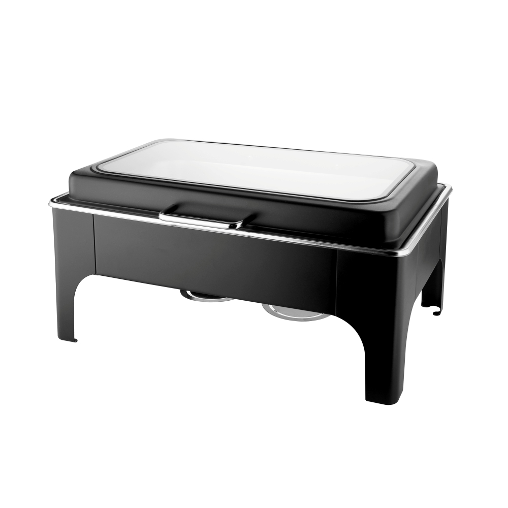 Hydraulic Stainless Steel Chafing Dish (Available in Gold, White, and Black) - 1/1 Size