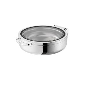 Stainless Steel Induction Chafer (Roma Series) - Round 6.8L