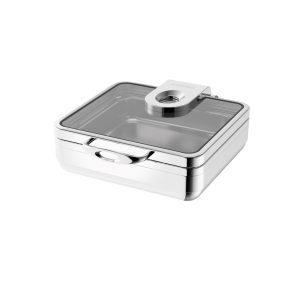 Stainless Steel Induction Chafer (Burano Series) - 2/3 Size 5.5L