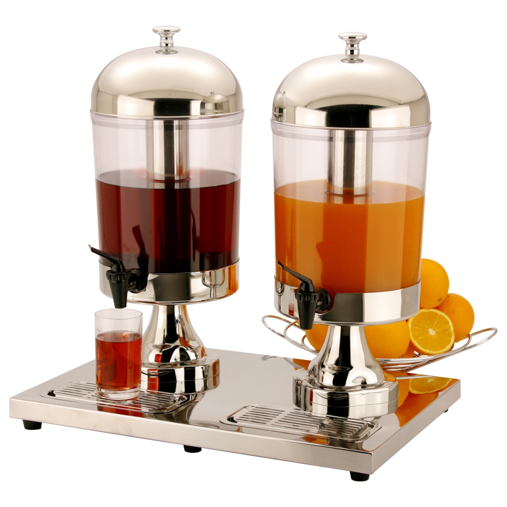 Stainless Steel Juice Dispenser - 8.0L x 2
