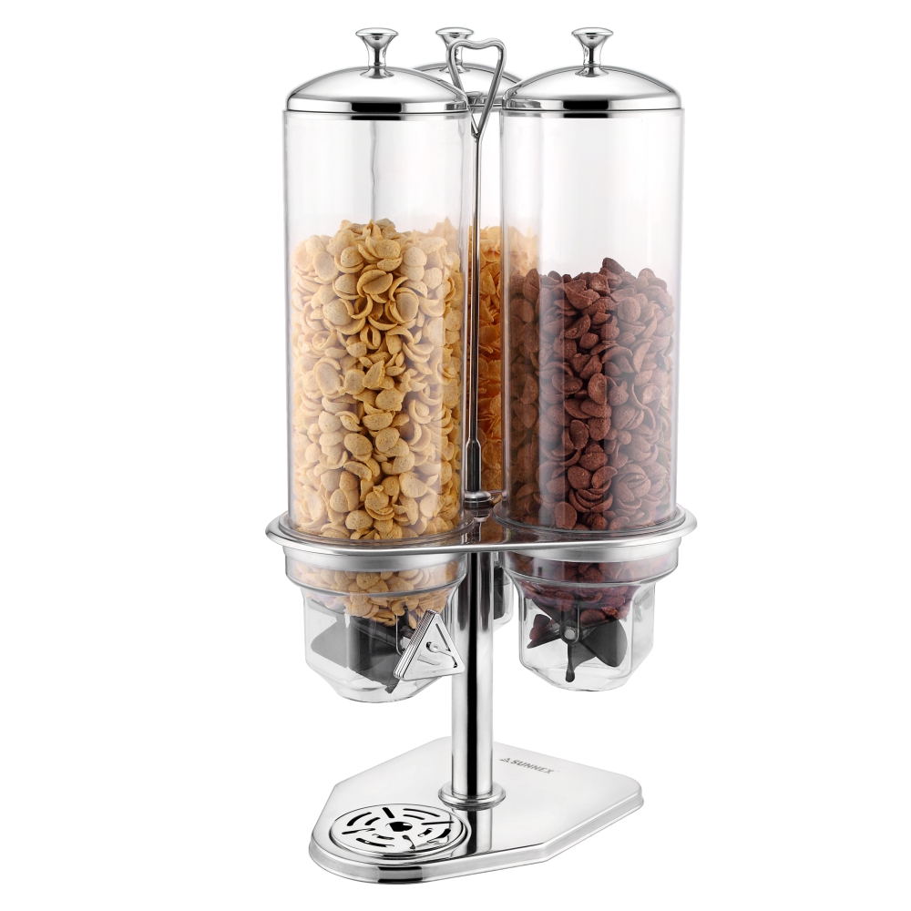 Stainless Steel Cereal Dispenser - 4.0L x 3