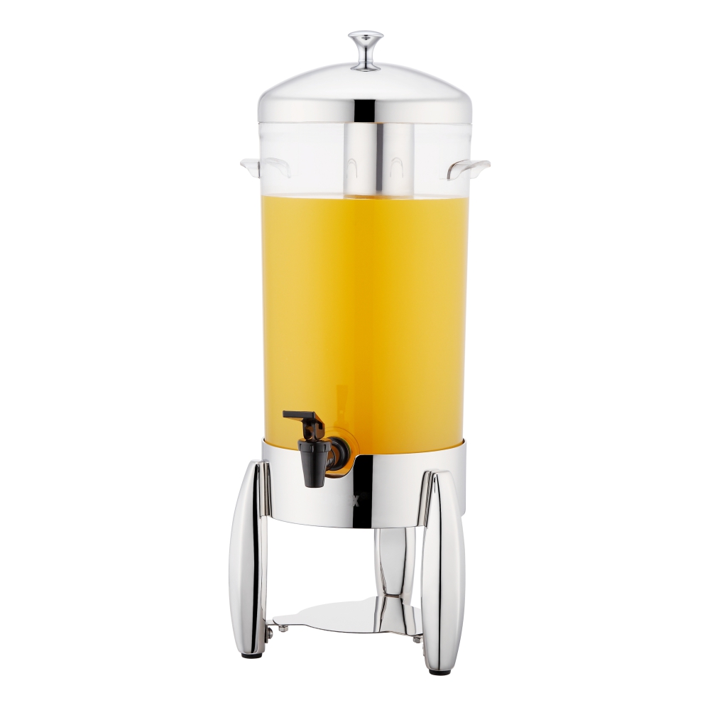 Stainless Steel Base Beverage Dispenser with PC Container (Verona Series) - 5.0L