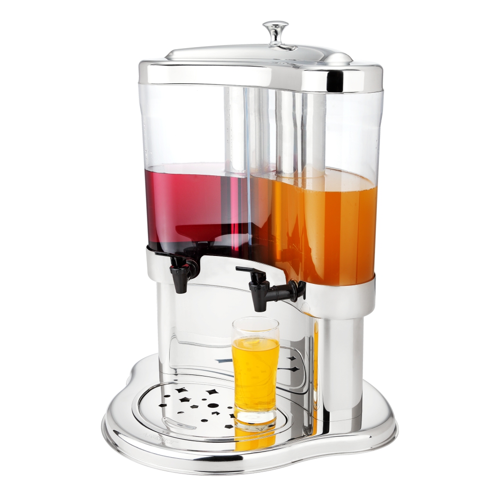Stainless Steel Beverage Dispenser (Half Moon Bay Series ) - 5.0L x 2