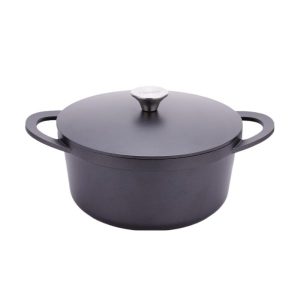 Cast Aluminium Round Pot, 24cm