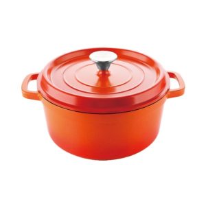 Cast Aluminium Round Casserole, 24cm