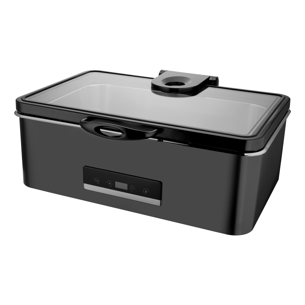 Waterless Dry Heat Chafer with Stainless Steel Cover (Terni Matt Black Series) Full Size 13.5L