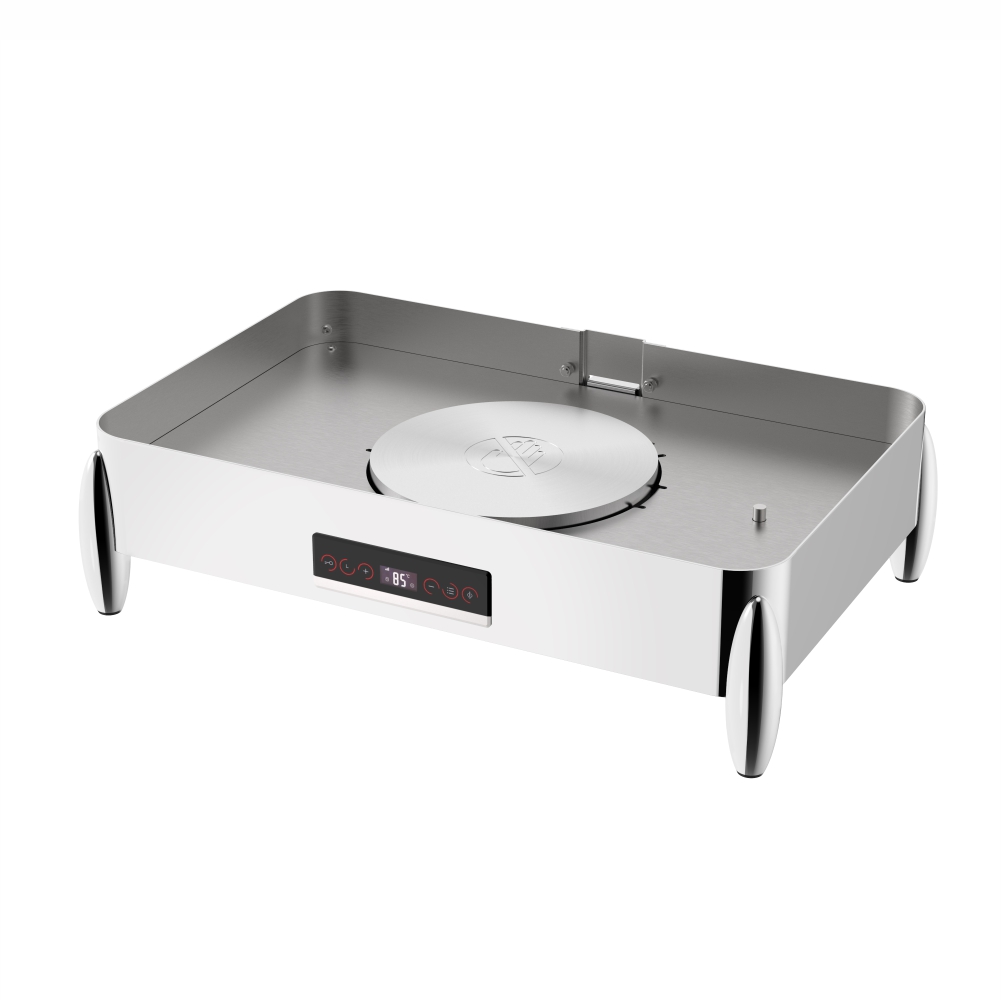 Electric Chafer Frame with Olive Shaped Legs (Roma / Burano Series) - Full Size