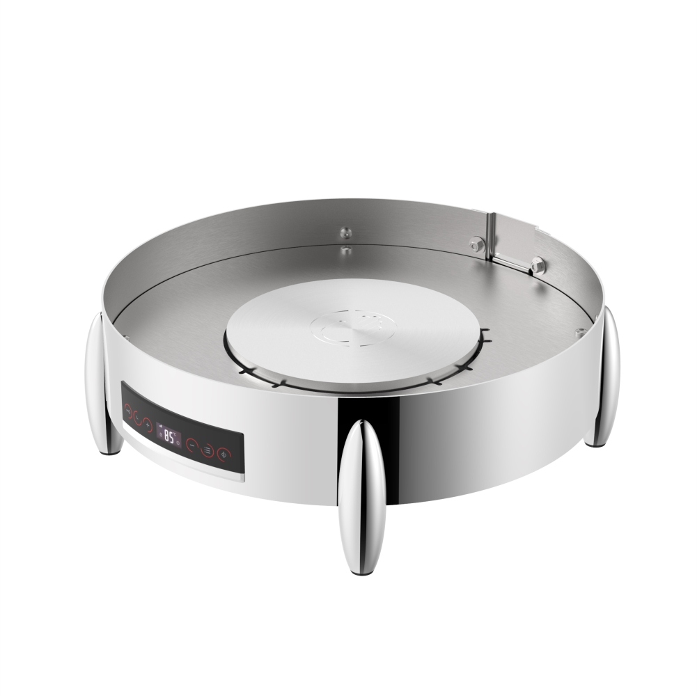 Round Electric Chafer Frame with Olive Shaped Legs (Roma / Burano Series)