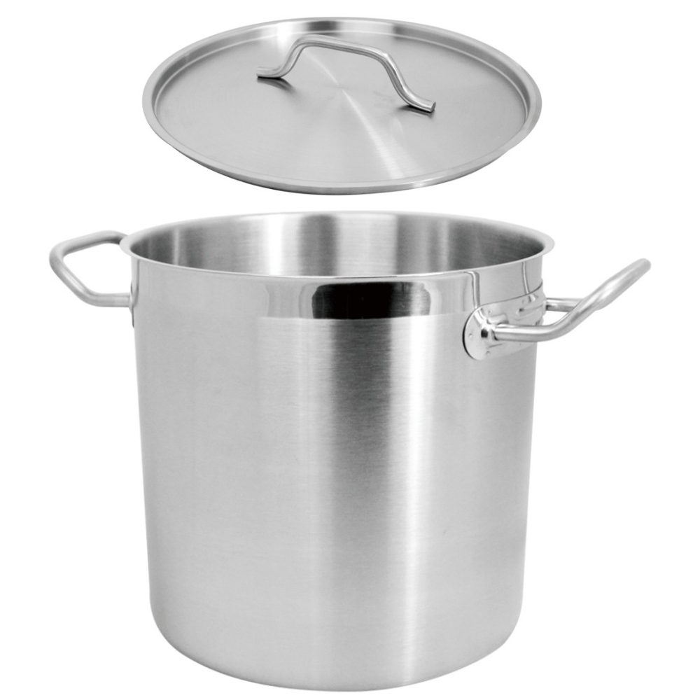 50L Stainless Steel Stock Pot With Lid